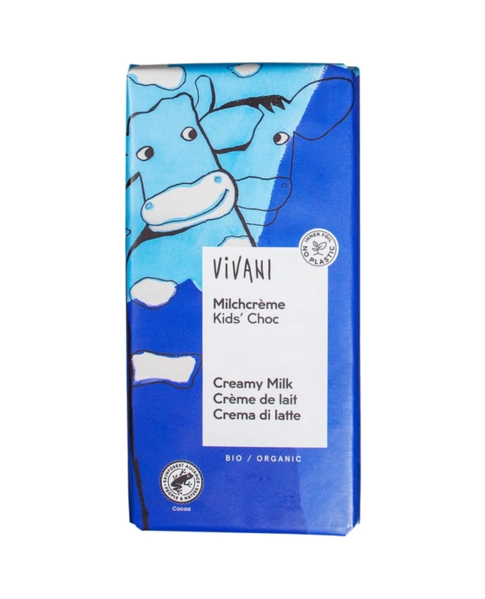 Chocolat Creamy Milk Kids – 100g – Vivani