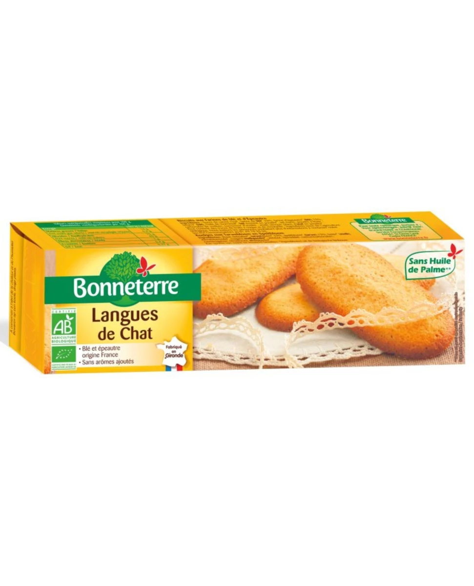 Langues de Chat – 100g – Bonneterre