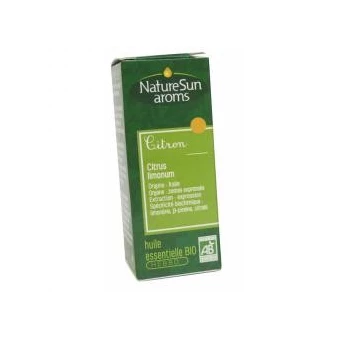 Citron, Huile Essentielle 10ml-NaturSun'Aroms