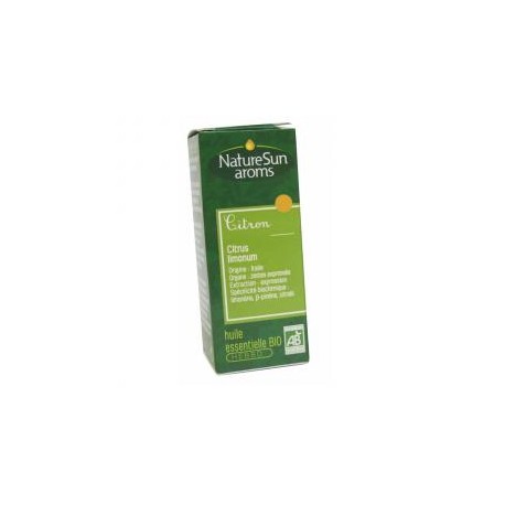 Citron, Huile Essentielle 10ml-NaturSun'Aroms