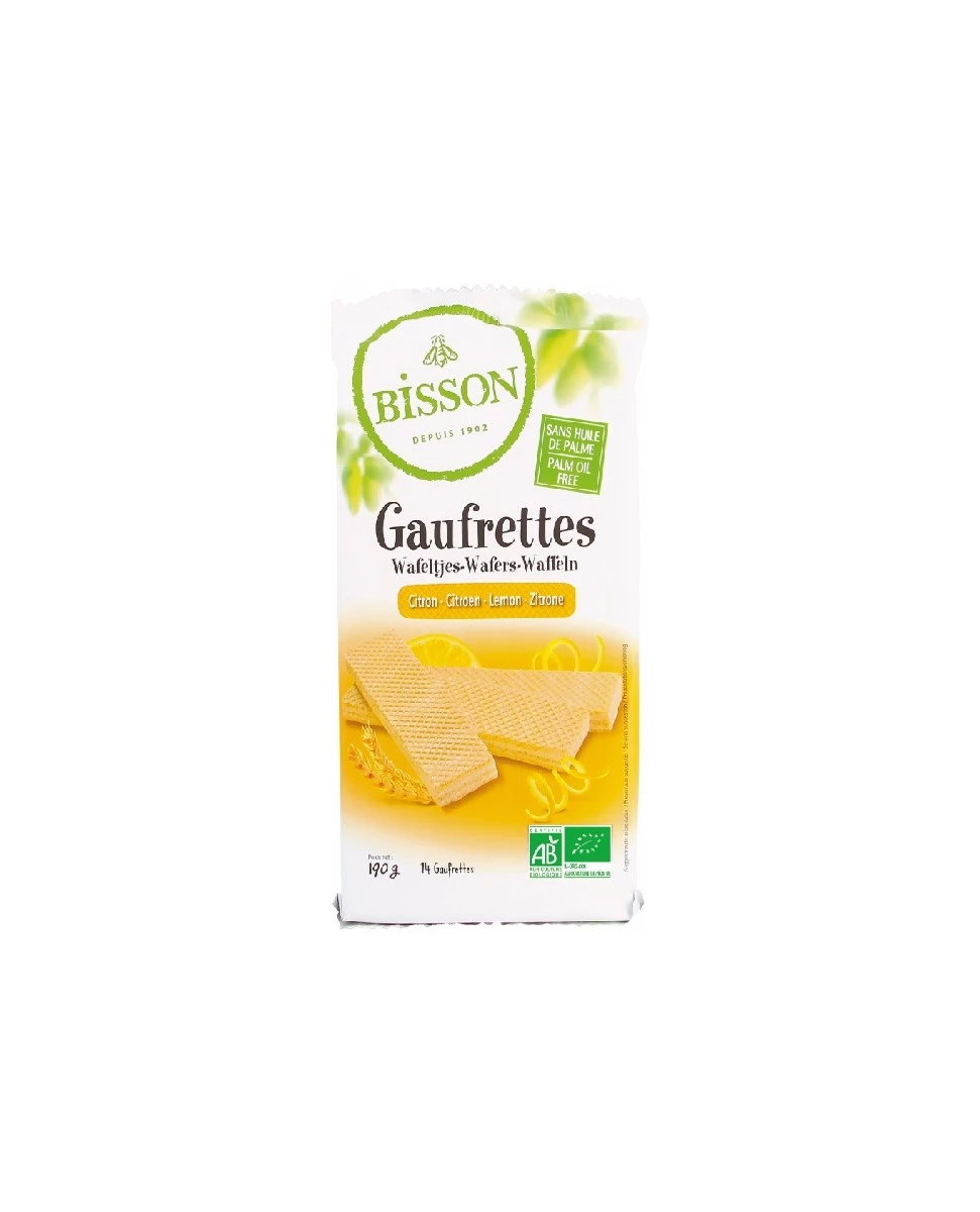 Gaufrettes Citron - 190g - Bisson
