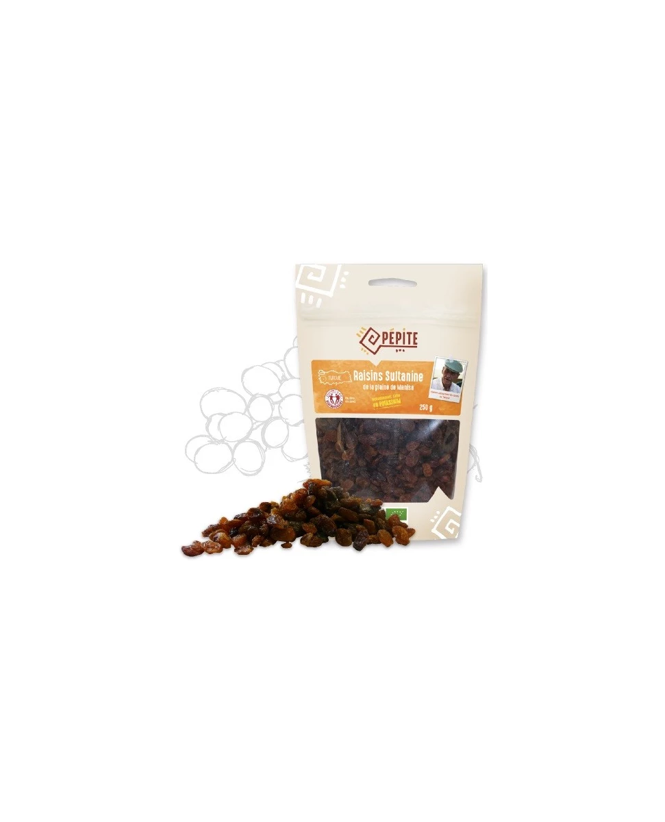 Raisins Sultanine De Turquie - 250g - Pépite