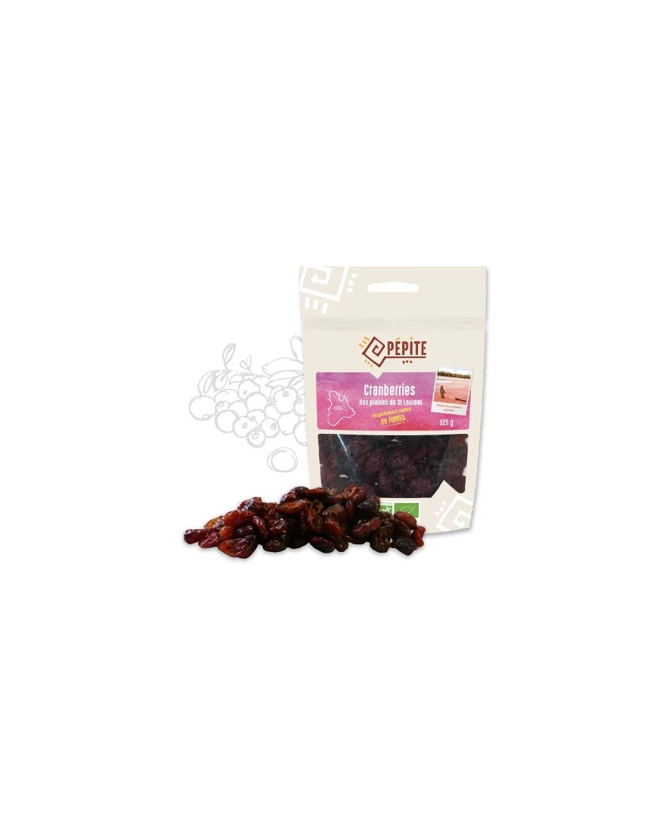 Cranberries Canada - 125g - Pépite