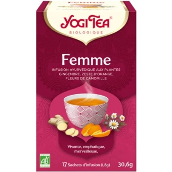 Femme - 17 sachets d'infusion - Yogi Tea