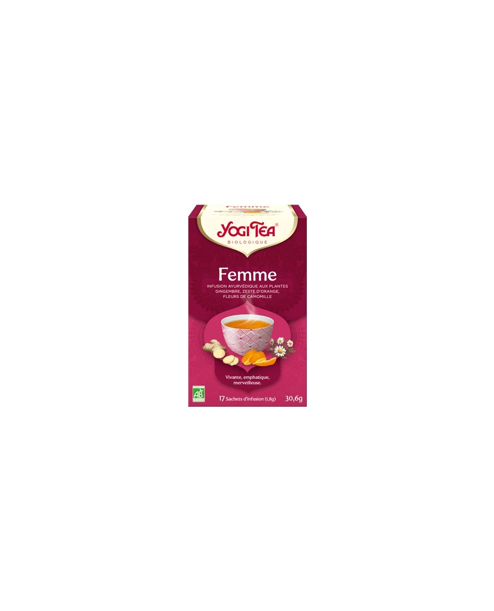 Femme - 17 sachets d'infusion - Yogi Tea