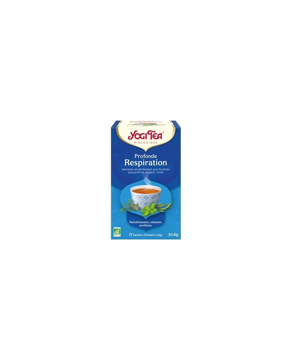 Profonde Respiration - 17 sachets d'infusion - Yogi Tea