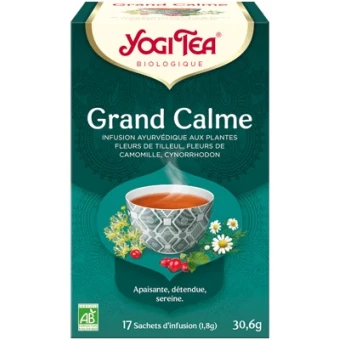 Grand Calme - 17 sachets d'infusion - Yogi Tea