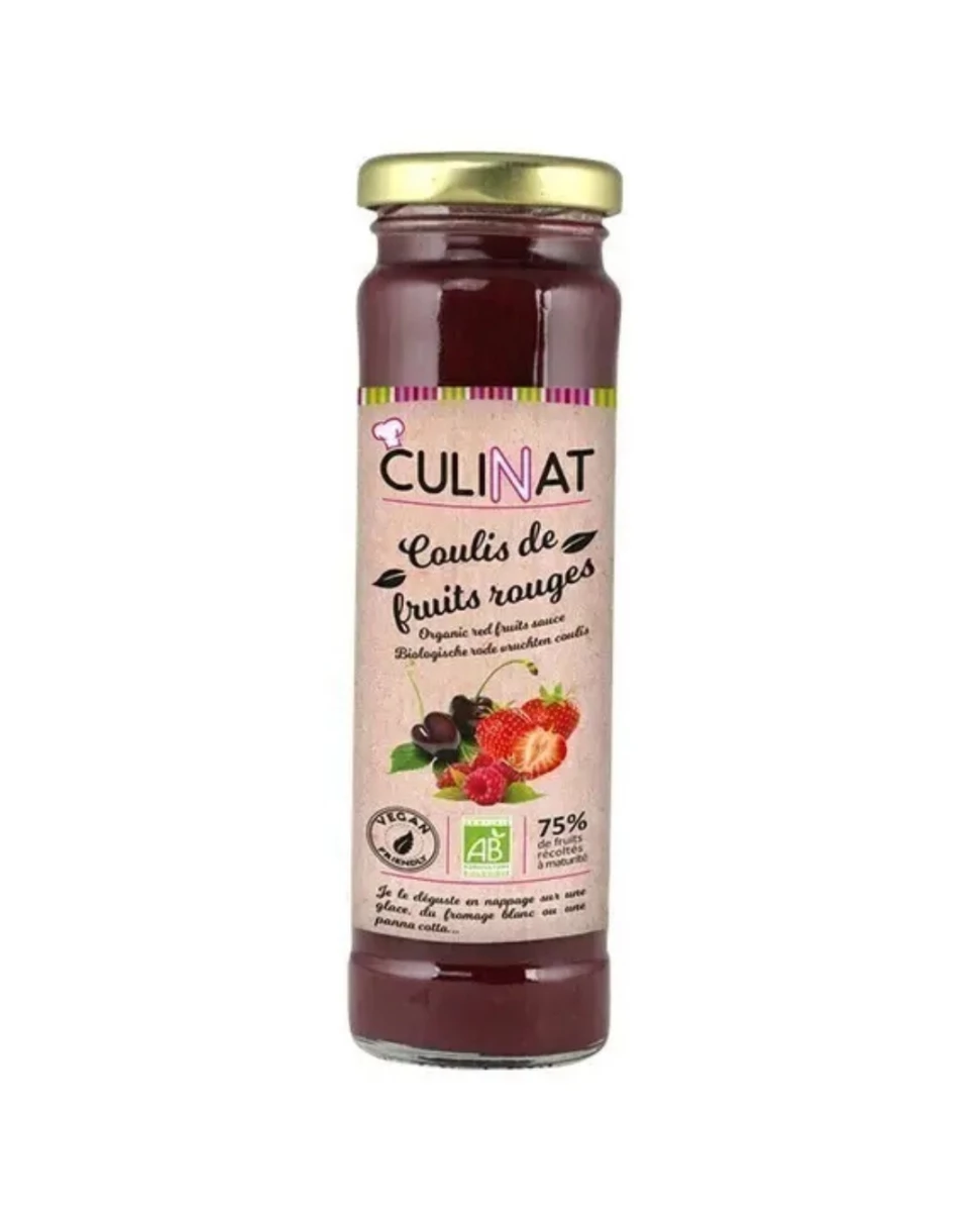 Coulis de Fruits Rouges Bio - 160 g - Culinat