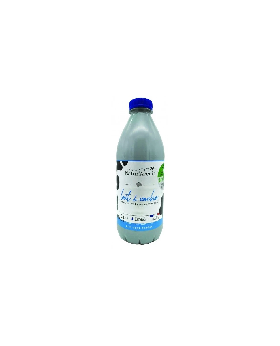 Lait Demi Écrémé Bio - 6x50cl - Natur'Avenir