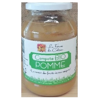 Purée de Pomme - 830g - La Ferme du Coteau