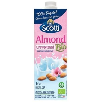 Boisson Amandes Sans Sucre - 1L - Riso Scotti