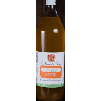 Jus Poire Bio - 1L - La Ferme du Coteau