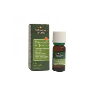 Citronnelle de Java, Huile Essentielle 10ml-NaturSun'Aroms