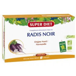 Radis Noir Bio - Ampoules - SuperDiet