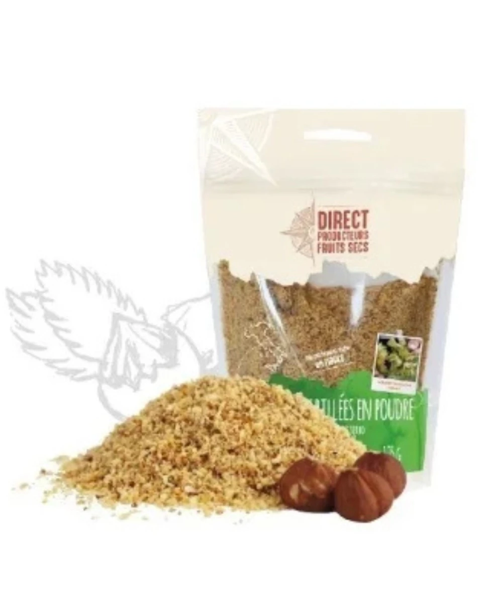 Poudre de Noisettes Grillées Bio - 125 g - Pépite
