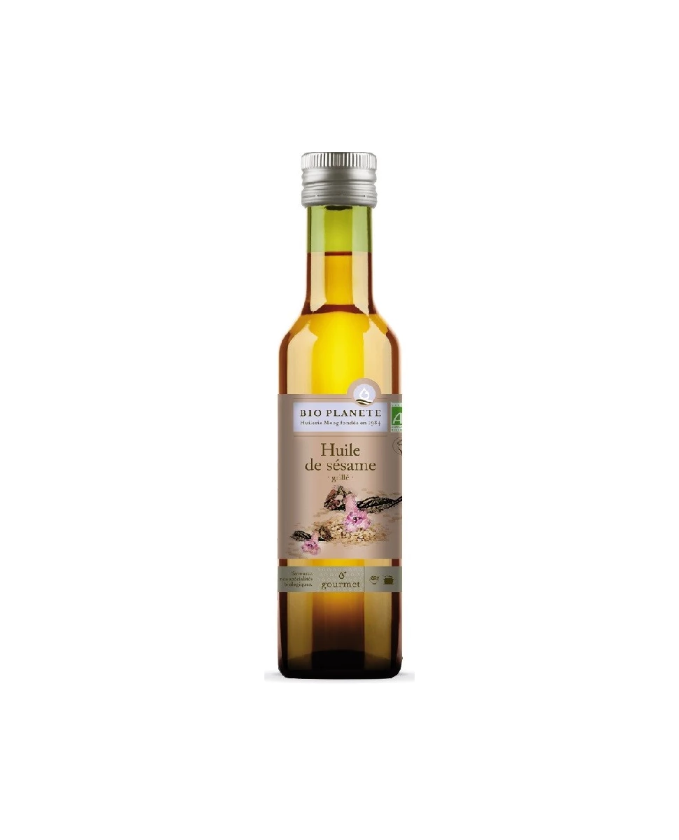 Huile de Sésame Grillé - 25cl - Bio Planète