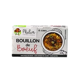 Bouillon de Bœuf Cubes - 66g - Philia
