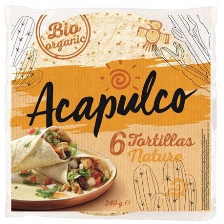 Tortilla Wraps Nature - 240gr - Acapulco