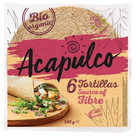 Tortilla Blé Complet - 240g - Acapulco