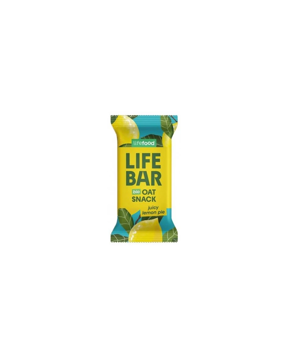 Lifebar Snack Avoine Citron - 40g - Lifefood