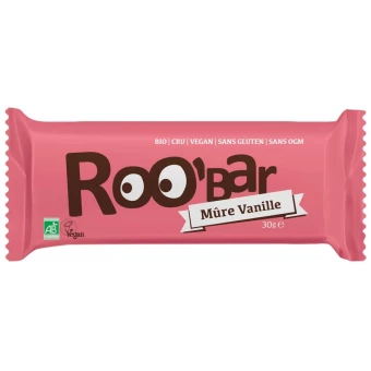 Barre Mûre Vanille - 30g - Roo'bar