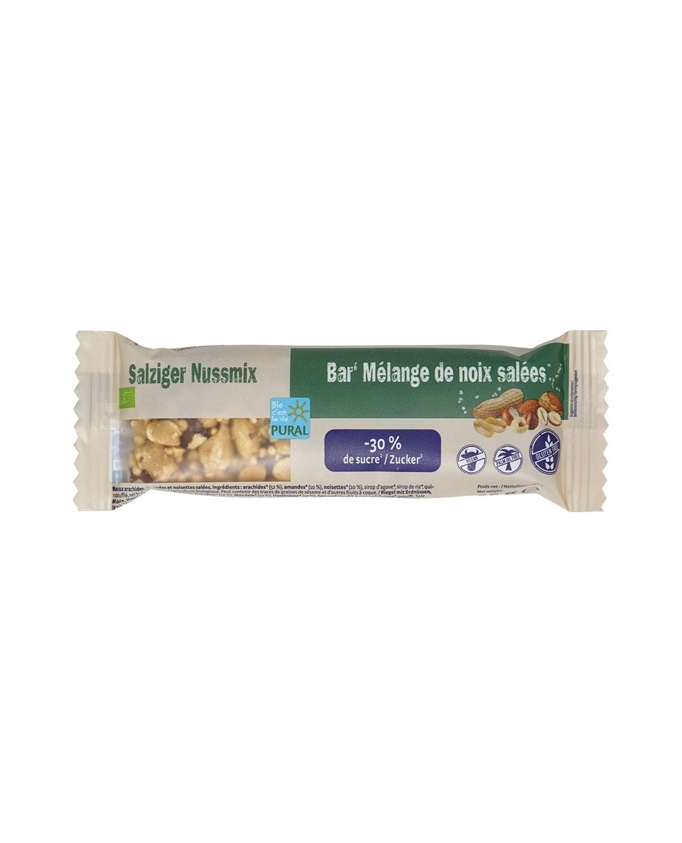Bar' Mélange de Noix Salées - 35g - Pural