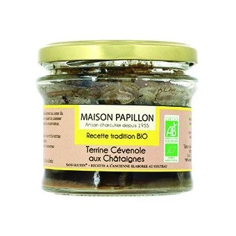 Terrine Châtaigne des Cévennes - 160g - Maison Papillon