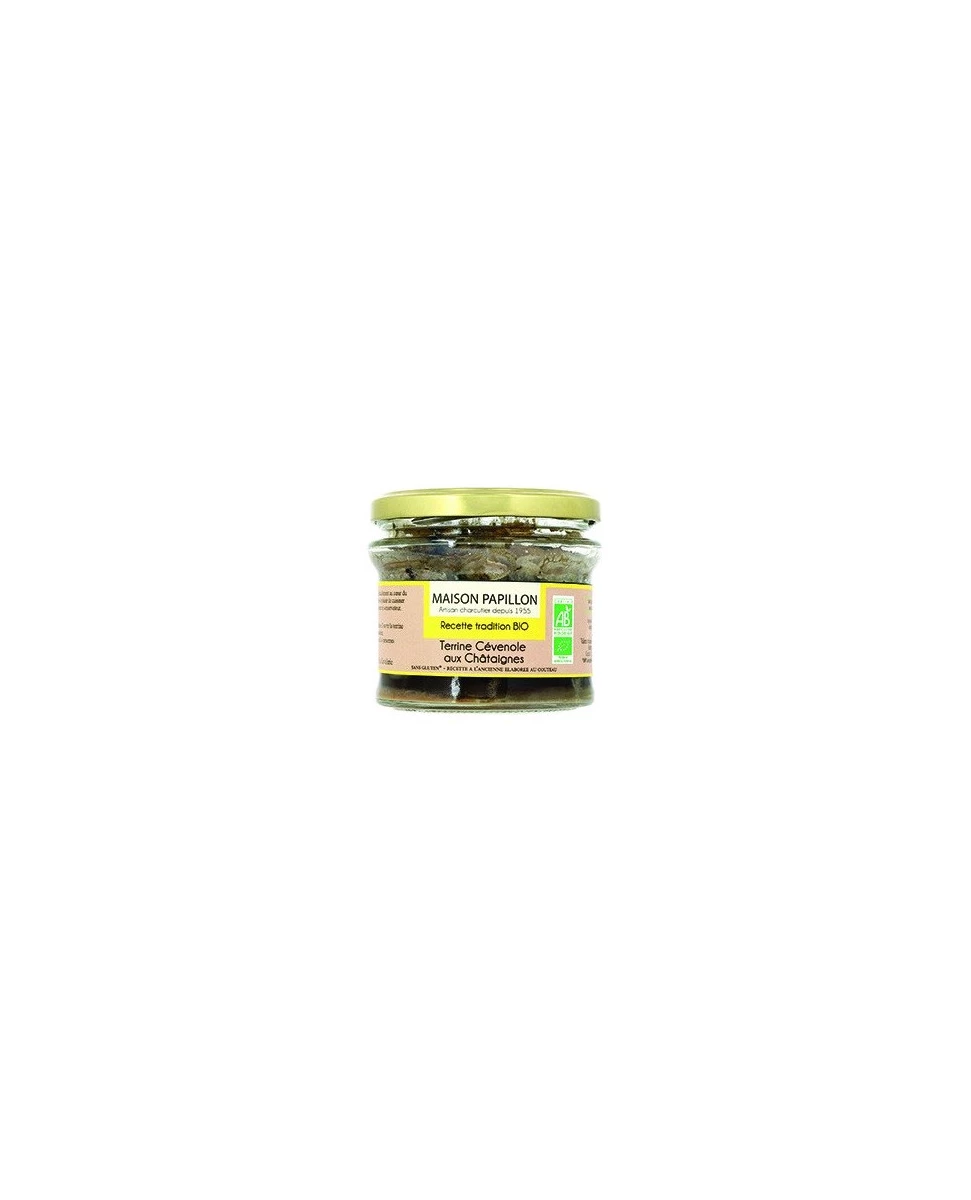 Terrine Châtaigne des Cévennes - 160g - Maison Papillon