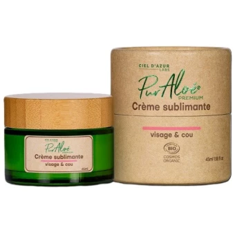 Crème Sublimante Visage et Cou - 45ml - Pur Aloé