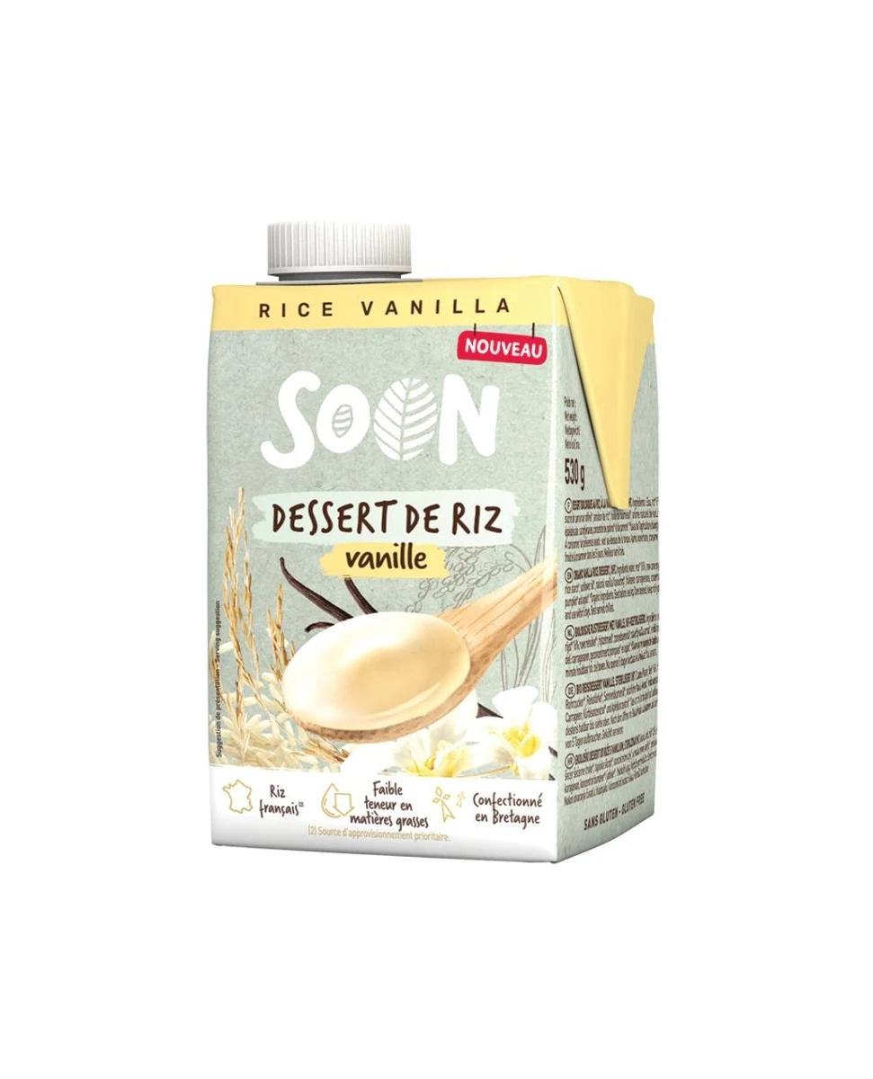 Dessert Riz Vanille Bio - 530 g - Soon