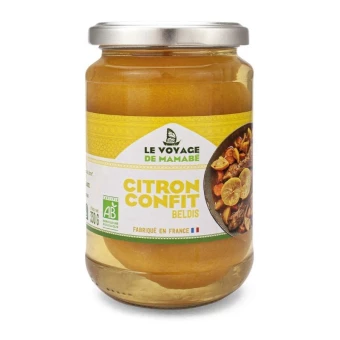 Citron Beldis Bio - 330 g - Le Voyage de Mamabé