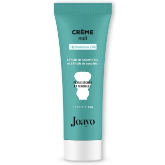 Crème de Nuit Peaux Sèches et Sensibles - 50ml - Joayo