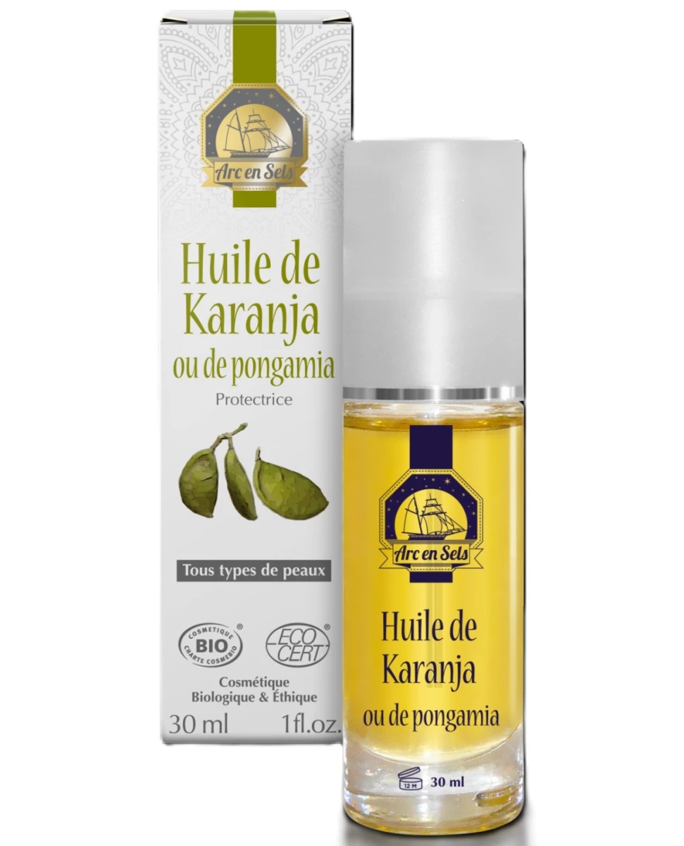 Huile de Karanja ou Pongamia - 30ml - Arc en Sels