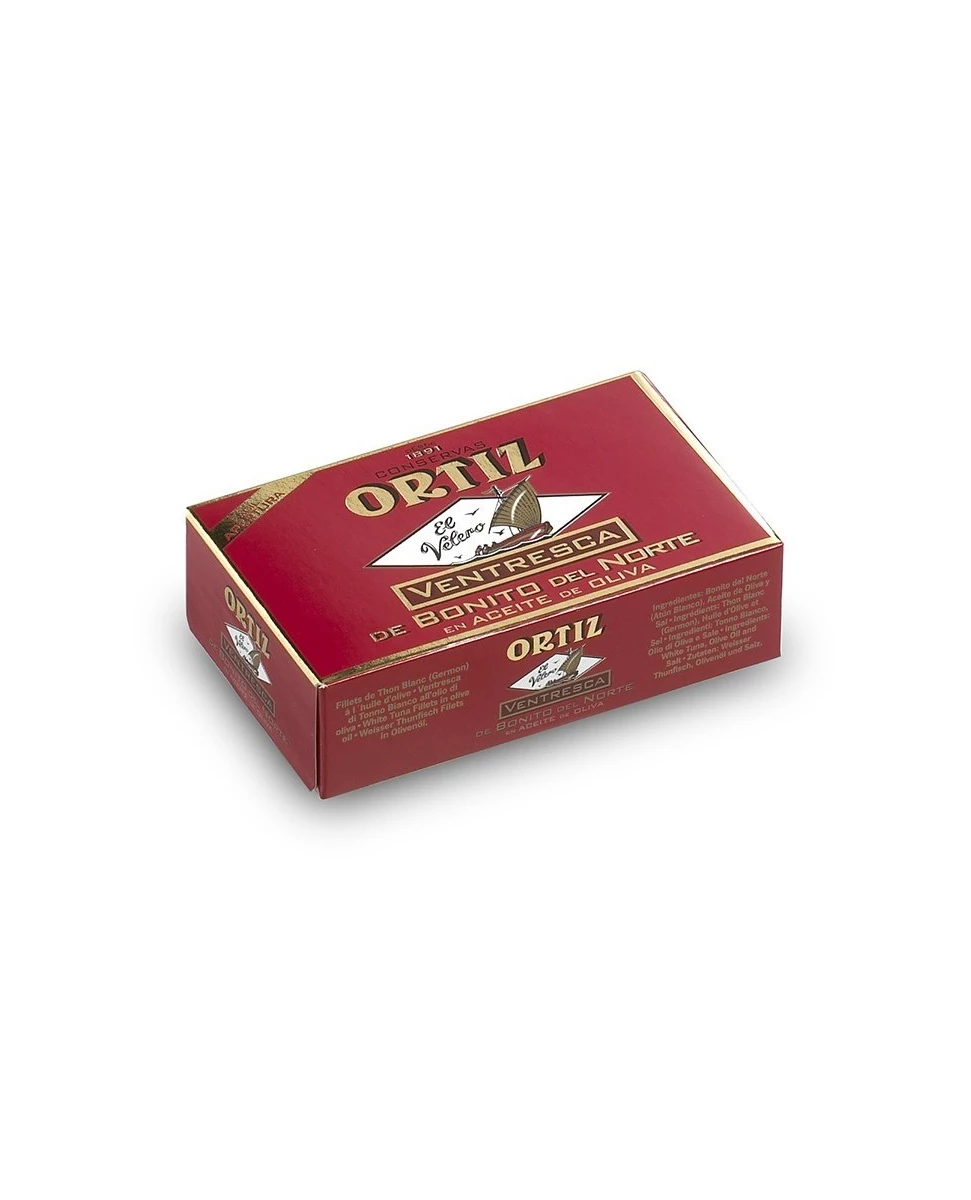 Ventrèche de Thon Blanc Germon à l'Huile d'Olive - 110 g - Ortiz