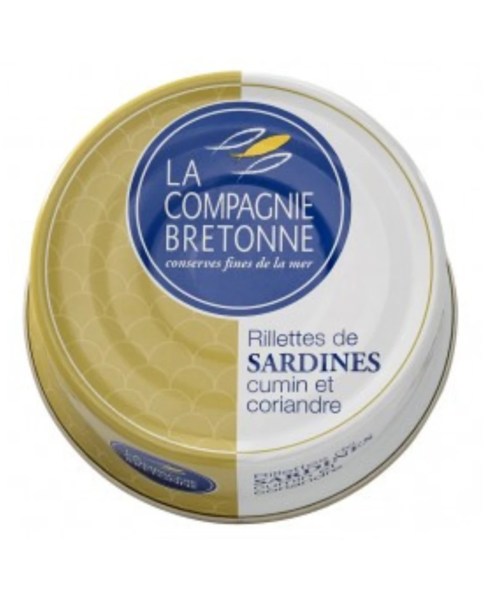 Rillettes de Sardines aux Deux Épices - 90 g - La Compagnie Bretonne