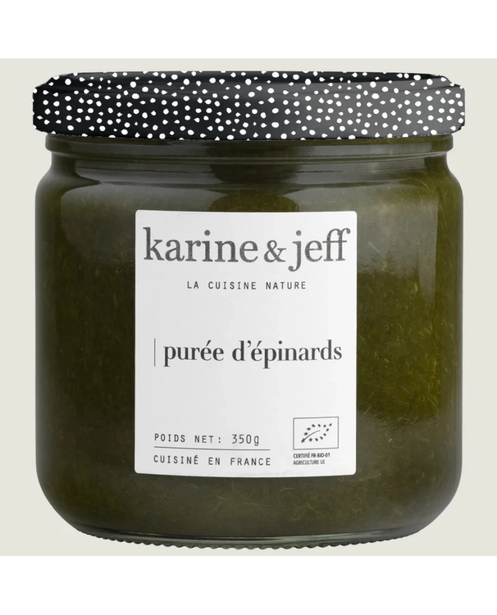 Purée d'Épinards - 350 g - Karine & Jeff