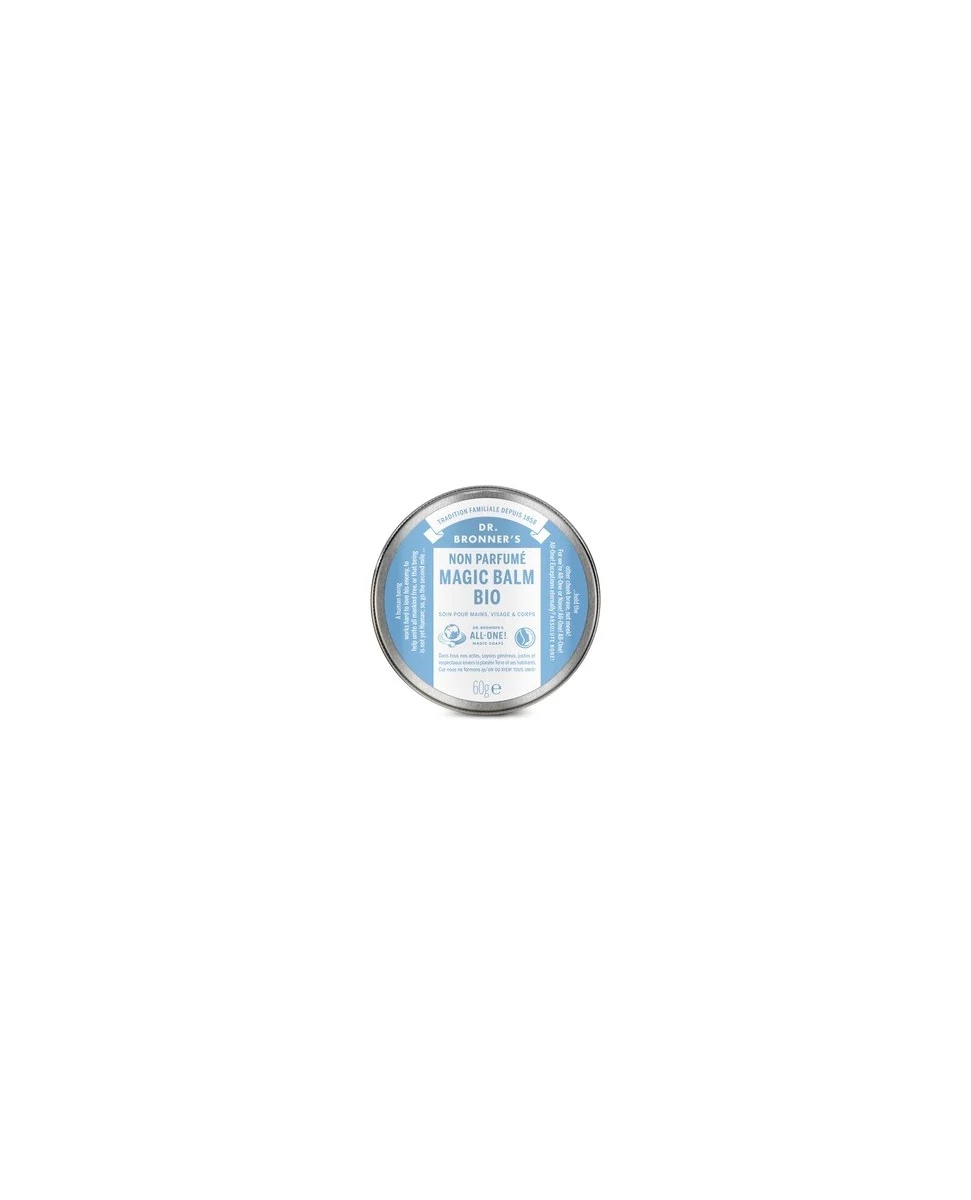 Baume Magique Visage et Corps Non Parfumé - 60g - Dr Bronner's