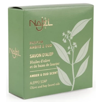 Savon d'Alep Ambre & Oud - 150g - Najel