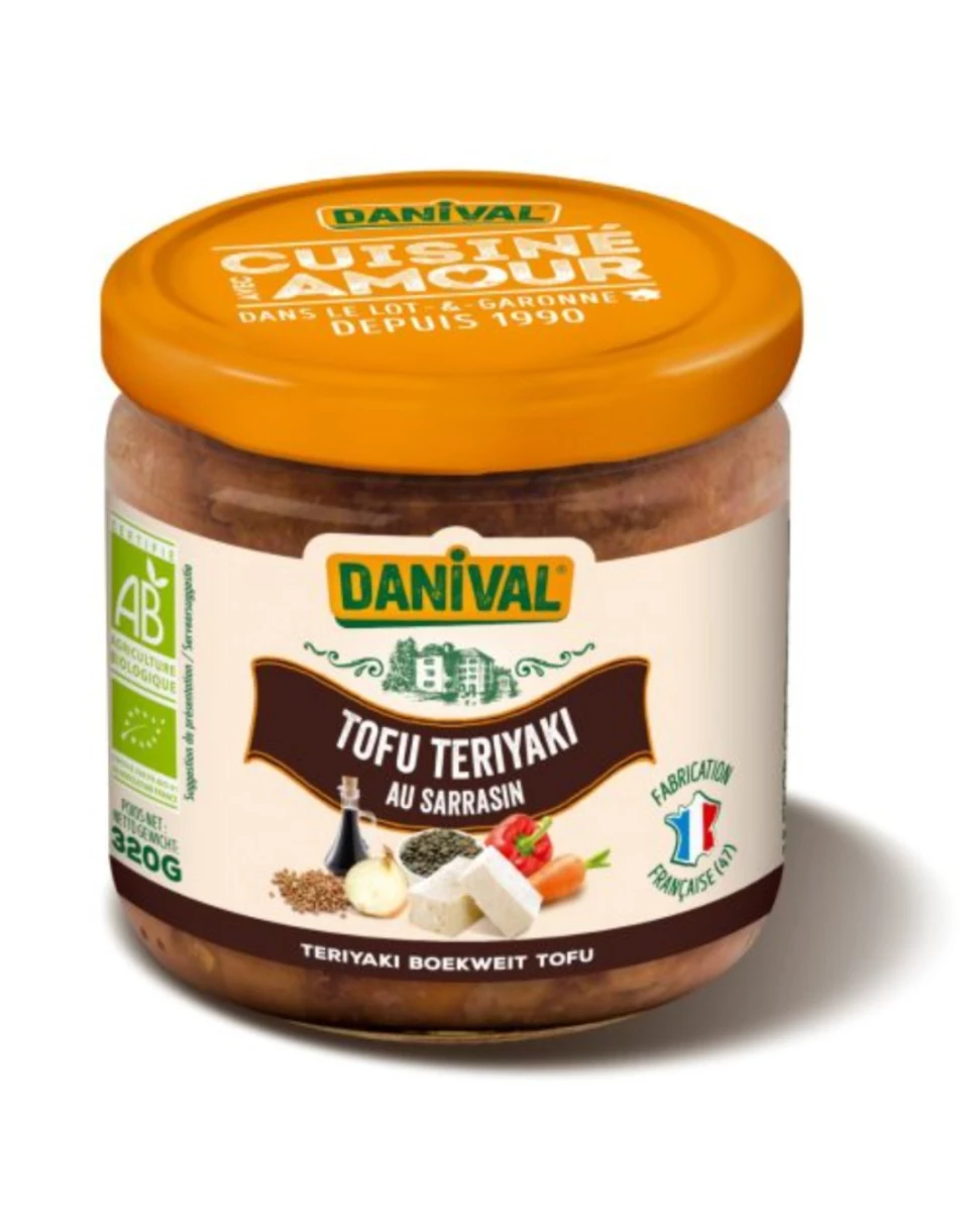 Tofu Teriyaki au Sarrasin – 320 g – Danival
