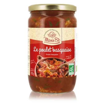 Poulet Basquaise - Mamie Bio