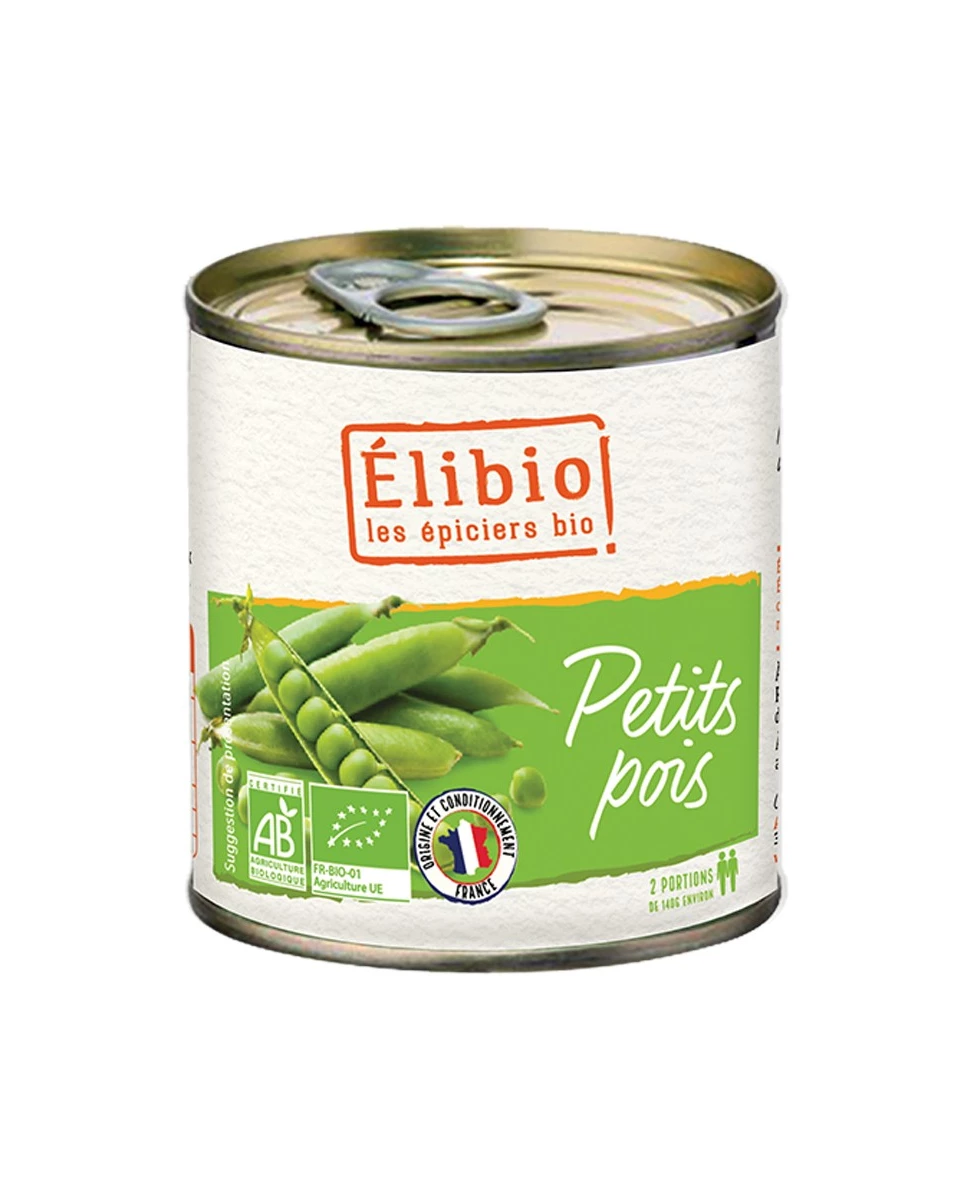 Petits Pois France - 400g - Elibio