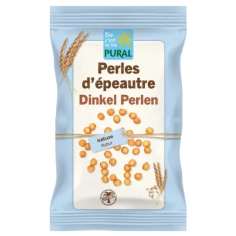 Perles d'Épeautre Nature Bio – 125g – Pural