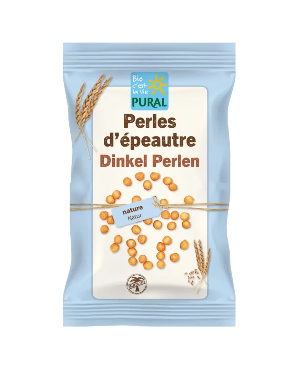 Perles d'Épeautre Nature Bio – 125g – Pural