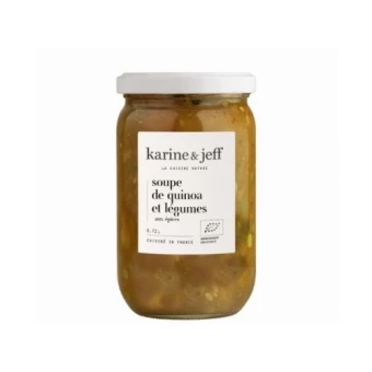 Soupe Quinoa Legumes 720ml - Karine & Jeff