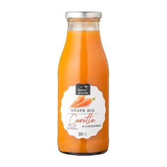 Soupe Carotte & Gingembre - 50 cl - Natur'Avenir
