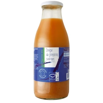 Soupe de Poissons Sauvages aux Légumes Biologiques – 1L – Délices d’Ô