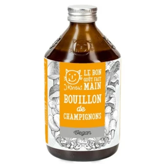 Bouillon Champignons Bio (Vegan) - 525ml - J.Kinski