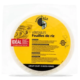 Feuilles de Riz Blanc Bio - 150g – Autour du Riz