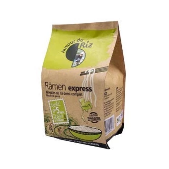 Nouilles Ramen de Riz Demi-Complet Bio - 280g - Autour du Riz