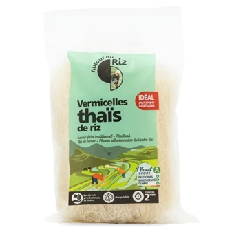 Vermicelles de Riz Bio Thaï - 200g - Autour du Riz